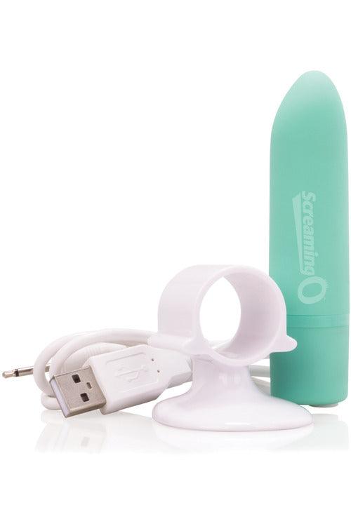 Charged Positive Rechargeable Vibe - Kiwi Mint - My Sex Toy Hub