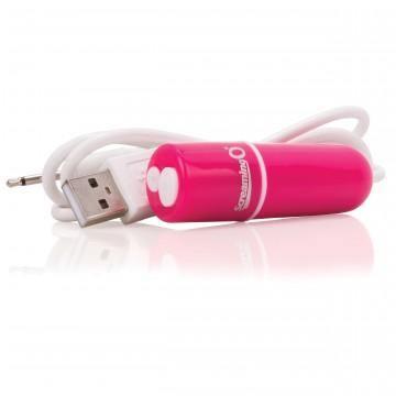 Charged Vooom Rechargeable Bullet Vibe - Pink - My Sex Toy Hub