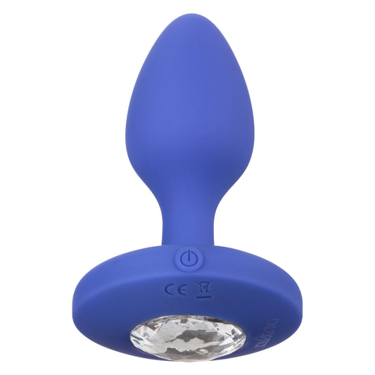 Cheeky Gems - Medium Rechargeable Vibrating Probe - Blue - My Sex Toy Hub