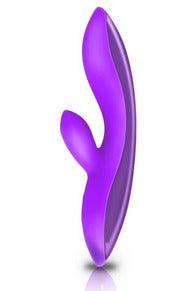 Cimax Elite Elle - Rechargeable 9x Silicone Vibe - Purple - My Sex Toy Hub