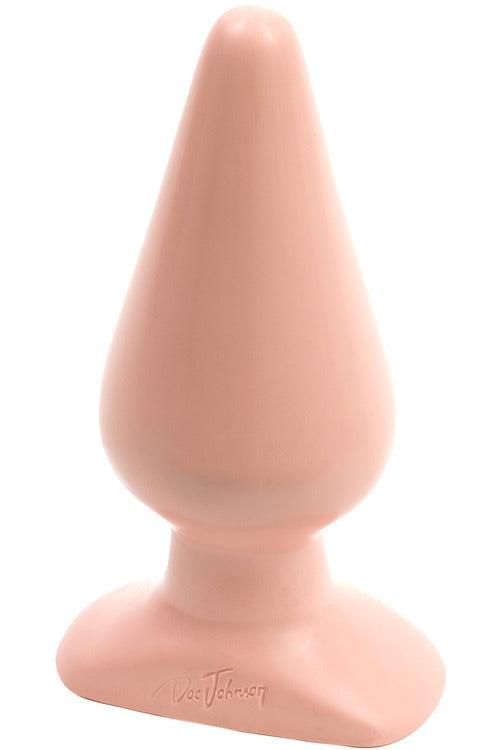 Classic Butt Plug Smooth - Large - White - My Sex Toy Hub