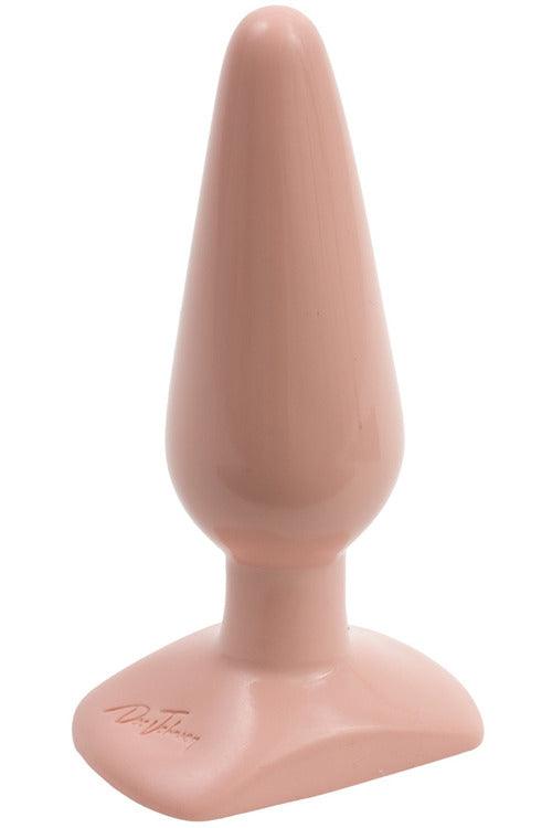 Classic Butt Plug Smooth - Medium - White - My Sex Toy Hub