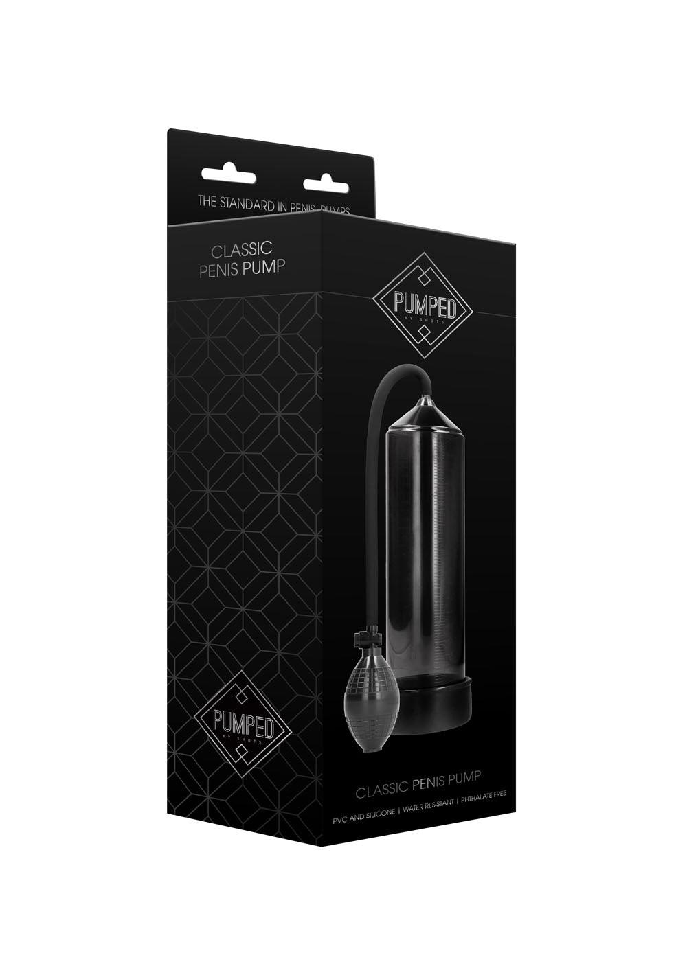 Classic Penis Pump - Black - My Sex Toy Hub