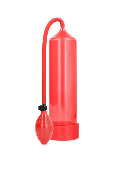 Classic Penis Pump - Red - My Sex Toy Hub