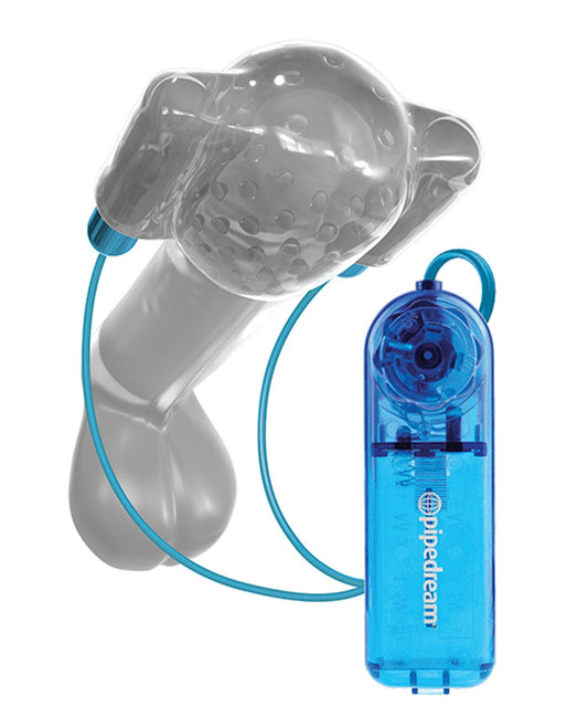 Classix Dual Vibrating Head Teaser - Blue/clear - My Sex Toy Hub