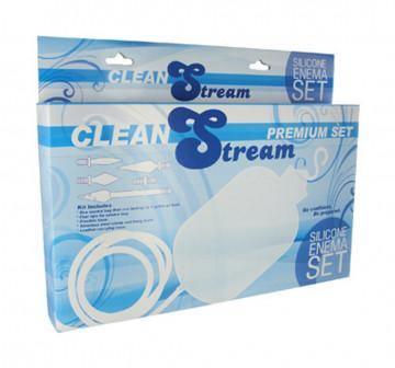 Cleanstream Premium Silicone Enema Set - My Sex Toy Hub
