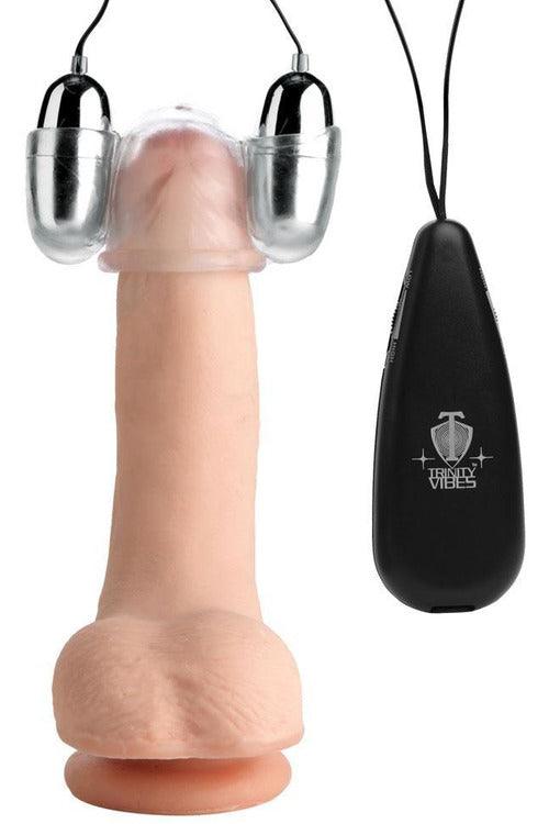 Clear Multi -Speed Vibrating Head Teaser - My Sex Toy Hub
