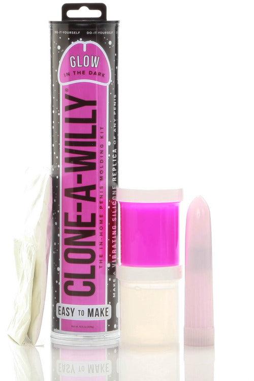 Clone-a-Willy Glow-in-the-Dark Kit - Pink - My Sex Toy Hub