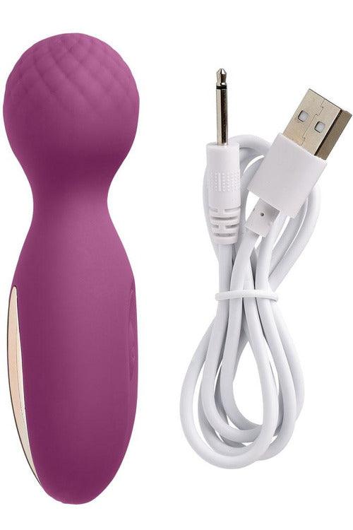 Cloud 9 Health and Wellness Flexi-Massager Rechargeable Wand - Purple - My Sex Toy Hub