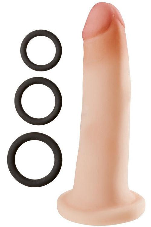Cloud 9 Novelties Dual Density Real Touch 7 Inch With No Balls - Flesh - My Sex Toy Hub