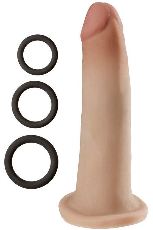 Cloud 9 Novelties Dual Density Real Touch 7 Inch With No Balls - Tan - My Sex Toy Hub