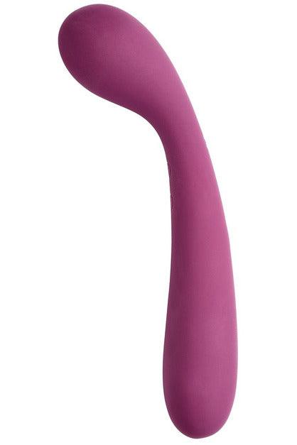 Cloud 9 Novelties G-Spot Slim 7 Inch Flexible Body Vibrator - Plum - My Sex Toy Hub