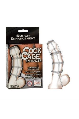 Cock Cage Enhancer - Clear - My Sex Toy Hub