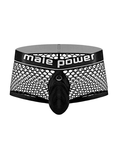 Cock Pit Net Mini Cock Ring Short - Extra Large - Black - My Sex Toy Hub