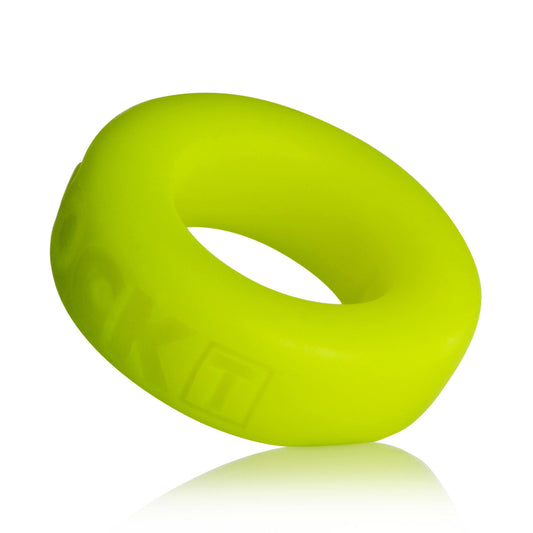 Cock T Comfort Cockring by Atomic Jock - Acid Yellow - My Sex Toy Hub