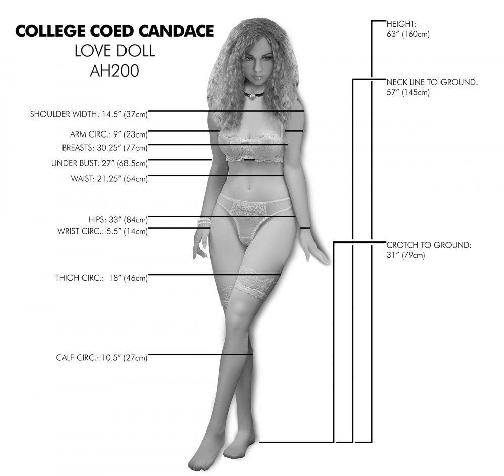 College Coed Candace Realistic Female Sex Doll - My Sex Toy Hub