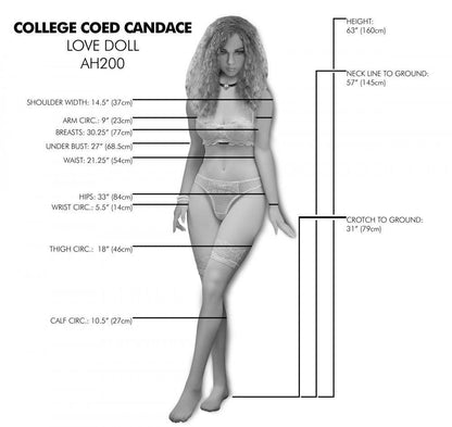 College Coed Candace Realistic Female Sex Doll - My Sex Toy Hub