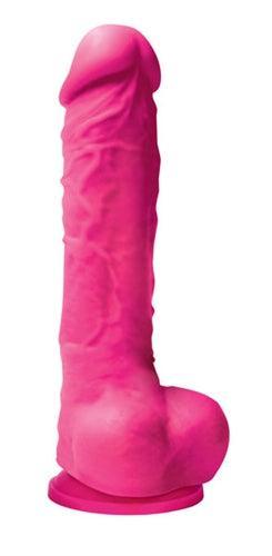 Colours Pleasures - 5 Inch Dildo - Pink - My Sex Toy Hub