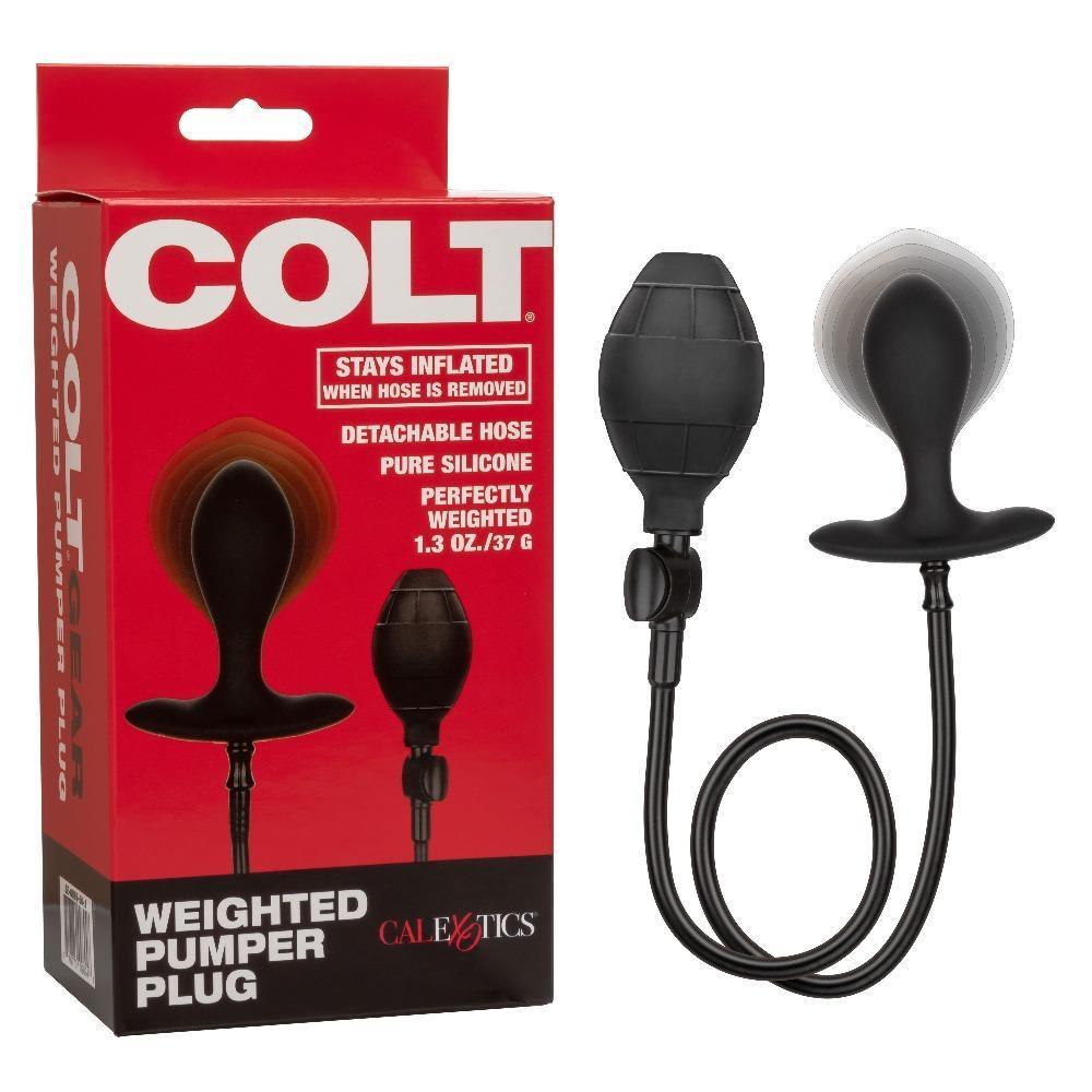 Colt Weighted Pumper Plug - My Sex Toy Hub