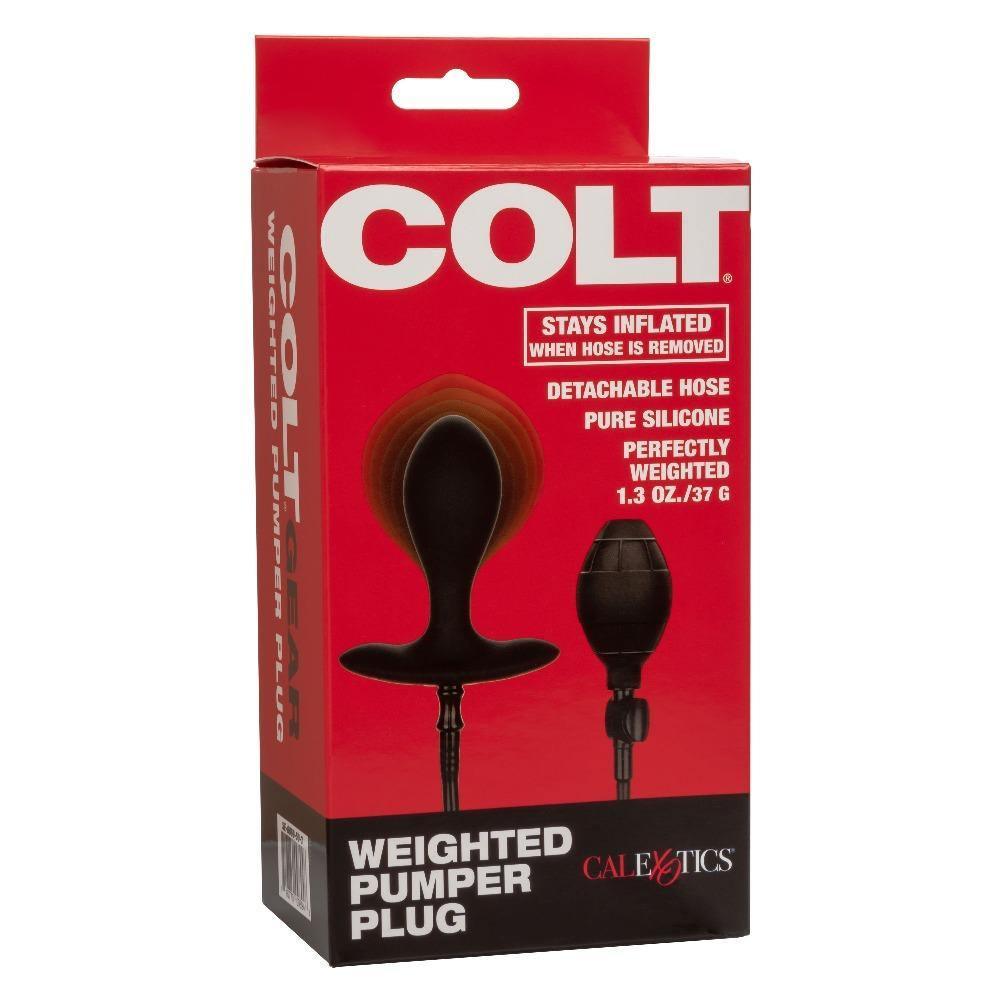 Colt Weighted Pumper Plug - My Sex Toy Hub
