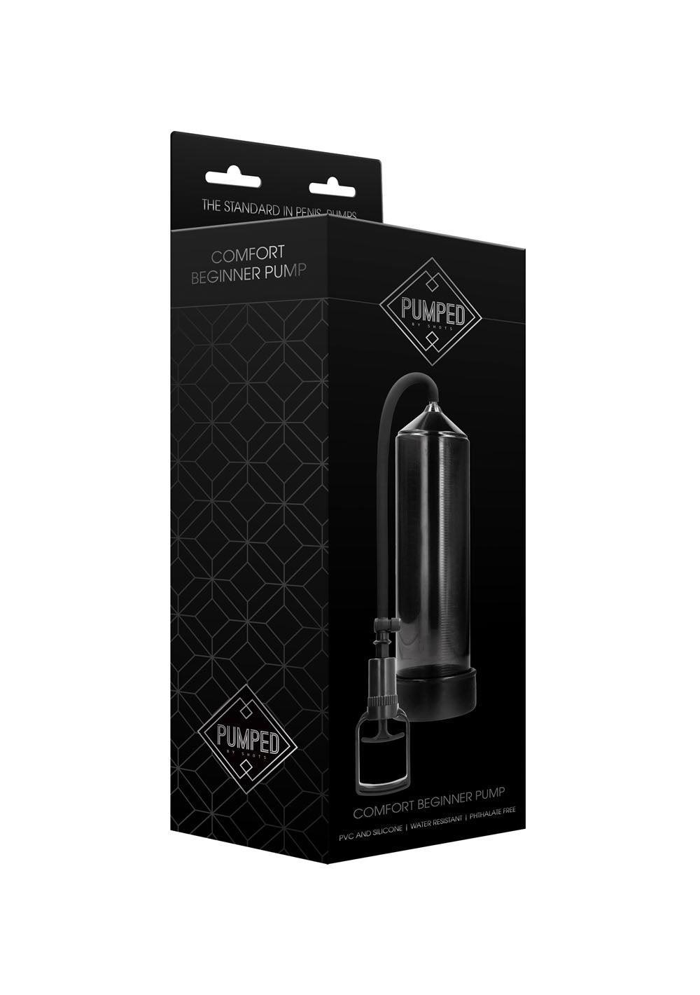 Comfort Beginner Pump - Black - My Sex Toy Hub