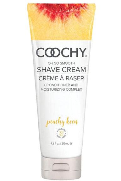 Coochy Oh So Smooth Shave Cream - Peachy Keen 7.2 Fl Oz 213ml - My Sex Toy Hub