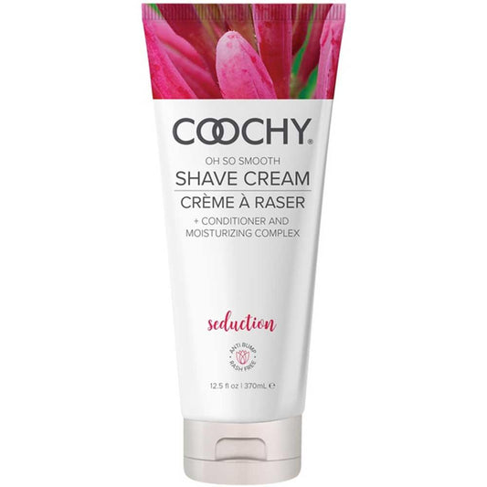 Coochy Oh So Smooth Shave Cream - Seduction - 12.5 Oz - My Sex Toy Hub