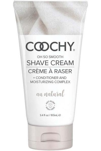 Coochy Shave Cream - Au Natural - 3.4 Oz - My Sex Toy Hub