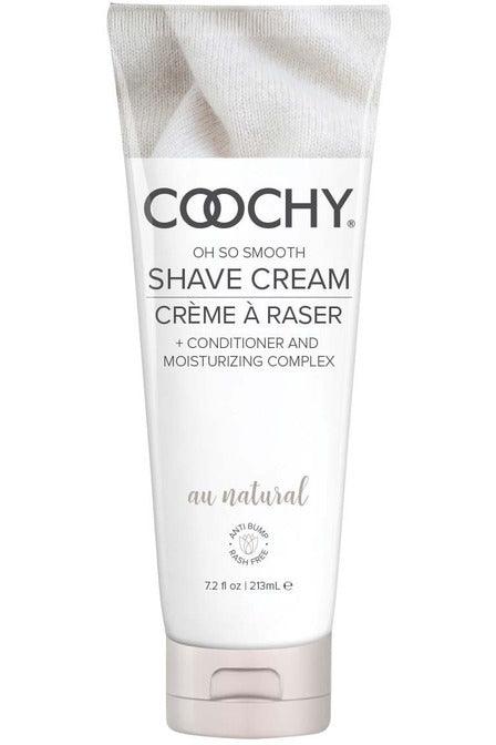 Coochy Shave Cream - Au Natural - 7.2 Oz - My Sex Toy Hub