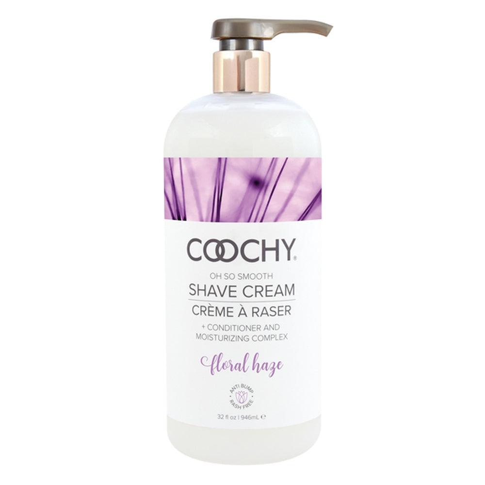 Coochy Shave Cream - Floral Haze - 32 Oz - My Sex Toy Hub