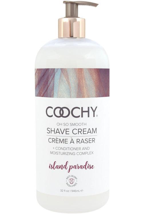 Coochy Shave Cream Island Paradise 32 Oz - My Sex Toy Hub