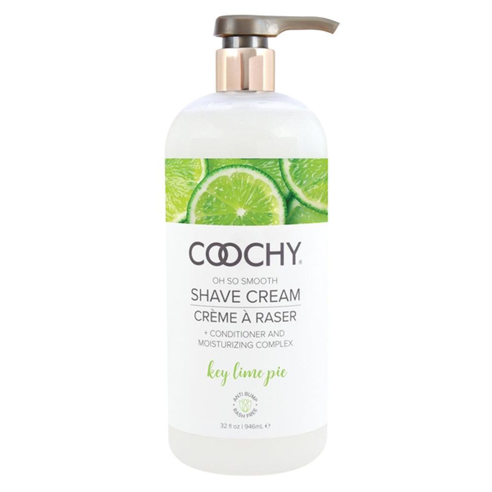 Coochy Shave Cream - Key Lime Pie - 32 Oz - My Sex Toy Hub
