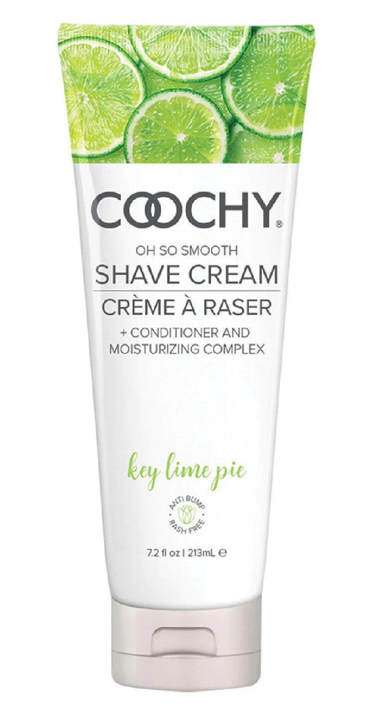 Coochy Shave Cream - Key Lime Pie - 7.2 Oz - My Sex Toy Hub