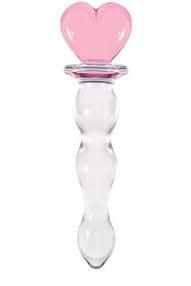 Crystal Heart of Glass - Pink - My Sex Toy Hub