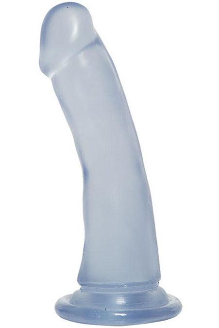 Crystal Jellies - 6.5 Inch Slim Dong - Clear - My Sex Toy Hub