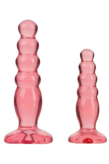 Crystal Jellies Anal Delight Trainer Kit - Pink - My Sex Toy Hub
