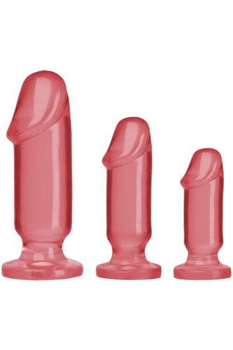 Crystal Jellies Anal Starter Kit - Pink - My Sex Toy Hub