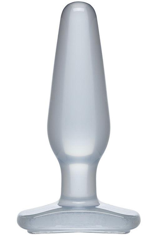 Crystal Jellies Butt Plug - Medium - Clear - My Sex Toy Hub