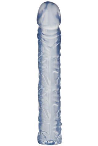Crystal Jellies Classic Dong 10 Inch - Clear - My Sex Toy Hub