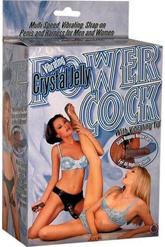Crystal Jelly Power Cock-Lavender - My Sex Toy Hub