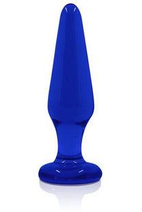 Crystal - Tapered Plug Medium - Blue - My Sex Toy Hub