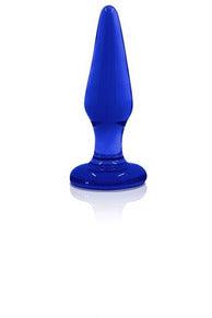 Crystal - Tapered Plug Small - Blue - My Sex Toy Hub