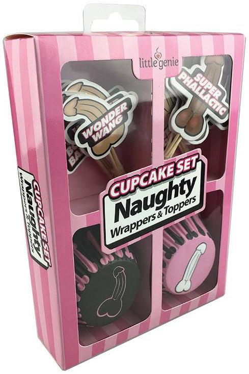 Cupcake Set - Naughty Wrappers & Toppers - My Sex Toy Hub