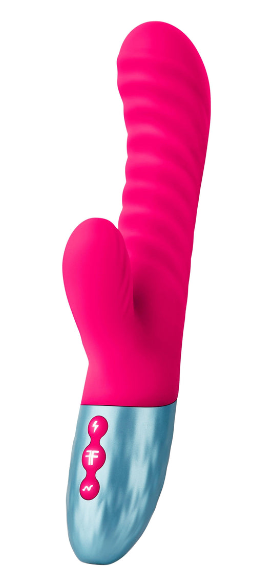 Delola Liquid Silicone Rabbit - Pink - My Sex Toy Hub