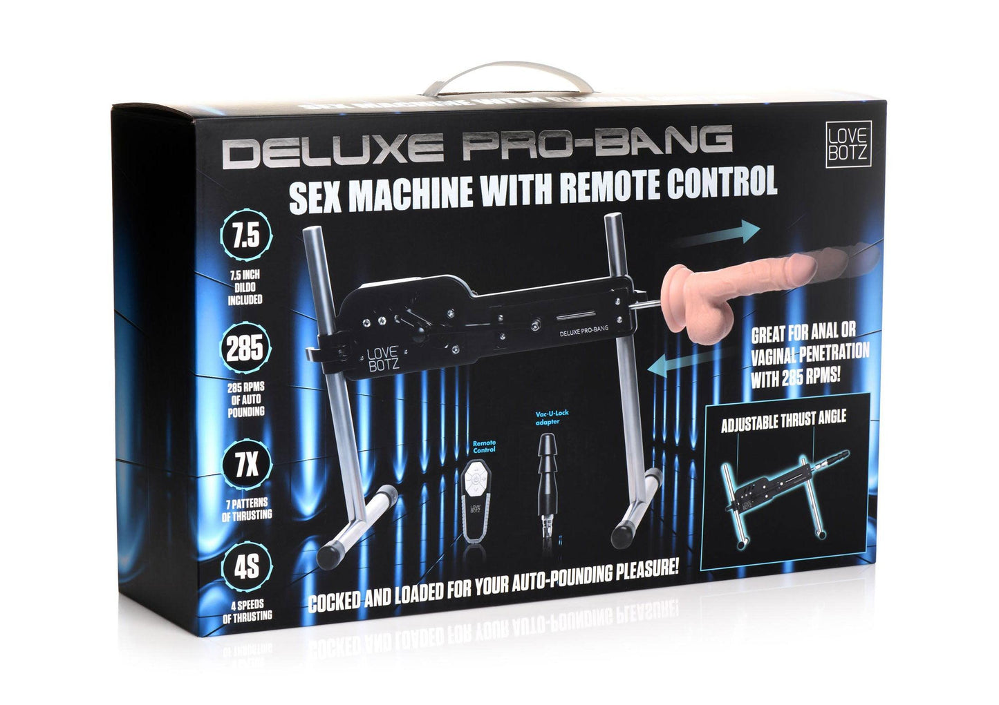 Deluxe Pro-Bang Sex Machine With Remote Control - My Sex Toy Hub