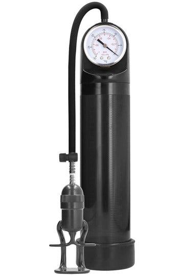 Deluxe Pump With Advanced Psi Gauge - Black - My Sex Toy Hub