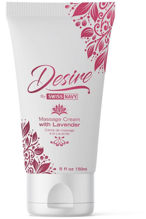 Desire - Massage Cream With Lavender - 5 Fl. Oz. - My Sex Toy Hub