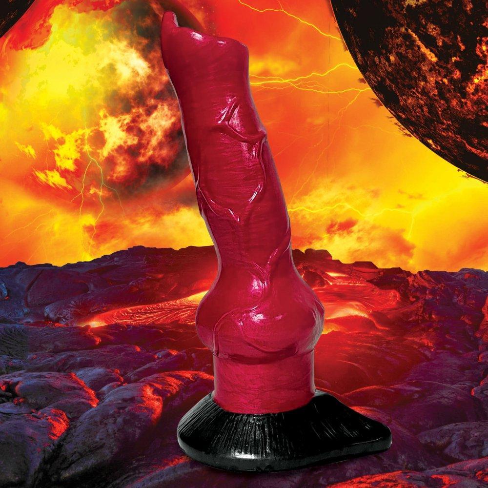 Devil's Hell-Hound Canine Penis Silicone Dildo - My Sex Toy Hub