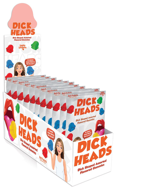 Dick Heads Gummies - Dick Shaped Gummies - Assorted Flavors - My Sex Toy Hub