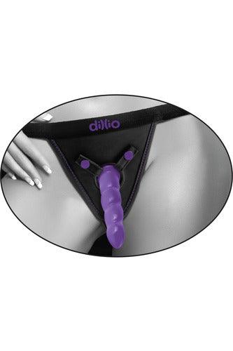 Dillio Purple - Perfect Fit Harness - My Sex Toy Hub